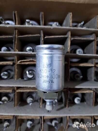 Новые конденсаторы / СССР