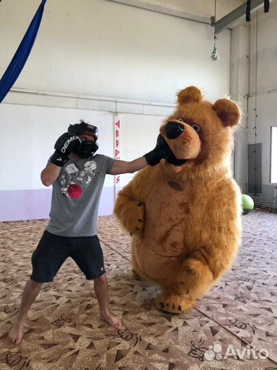 Поздравление мишками,тигрушой И гусем