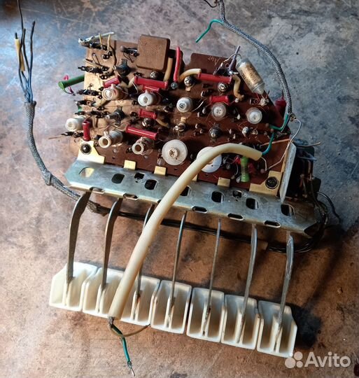 Клавиши,блок ксдв от радиолы Восток 57