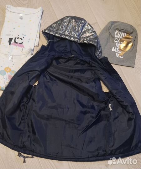 Жилетка утепленная для девочки 134