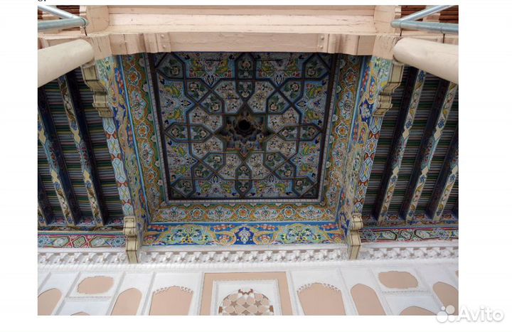 Картина в технике майолики Самарканда