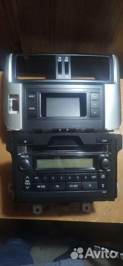 Штатная магнитола land cruiser prado 150 кузов