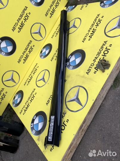 Мерседес W166 X166 AMG ML GLE Накладка порога L