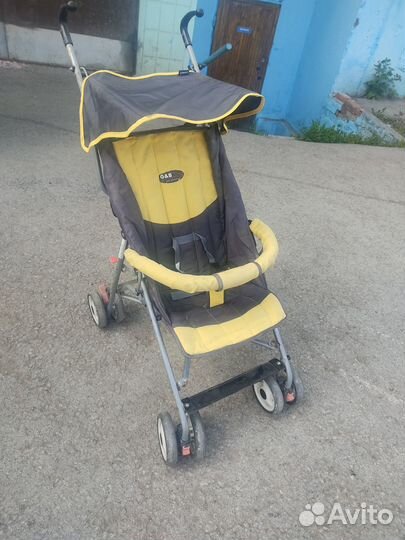Детская прогулочная легкая коляска трость