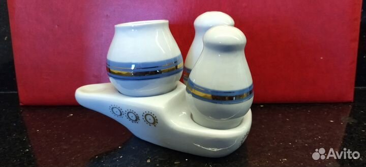 Набор для специй. фарфор зхк полонне СССР 1970-е г