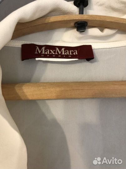 Рубашка Max Mara блузка женская S