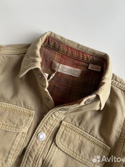 Рубашка верхняя zara оригинал 80