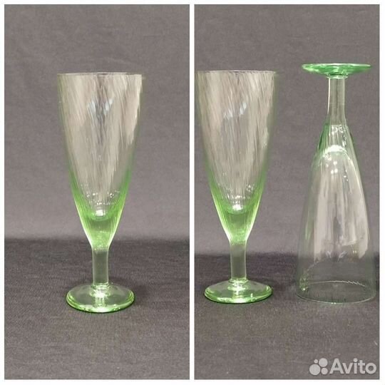 Фужеры, цветное стекло, СССР (№2)