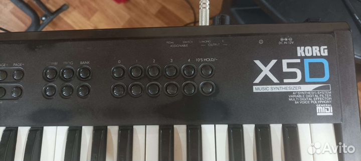 Синтезатор korg x5d