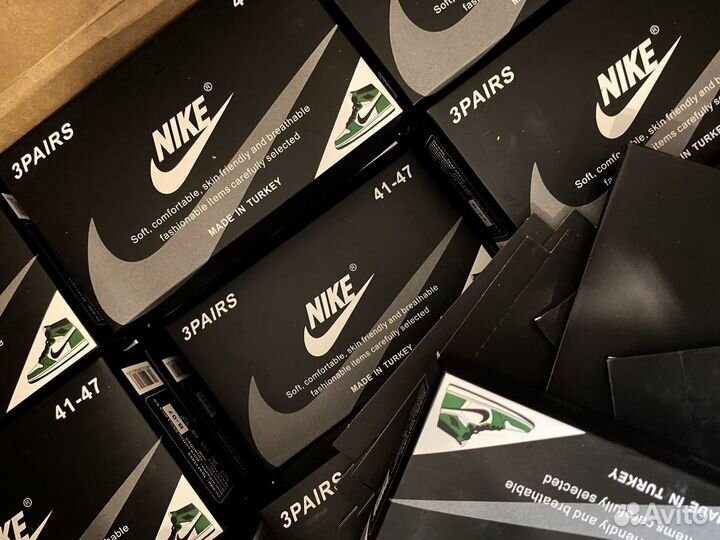 Носки Nike с брелком оптом