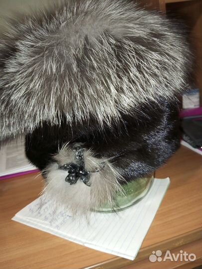 Шапка норковая 56- 58 размер женская