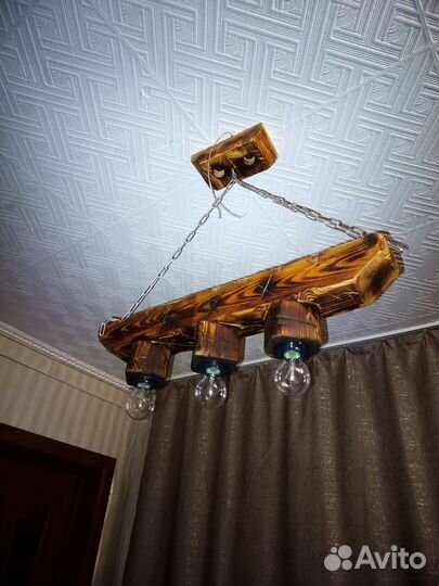 Светильник в стиле лофт. Ручная работа