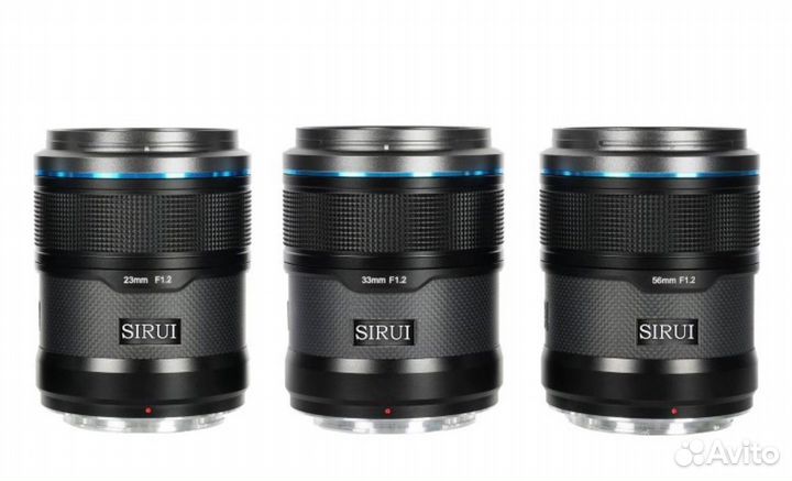 Комплект Sirui Sniper 23/33/56mm F1.2 E-Mount