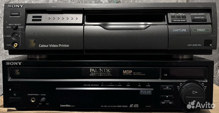 CD CDV LD Player Sony MDP-650D