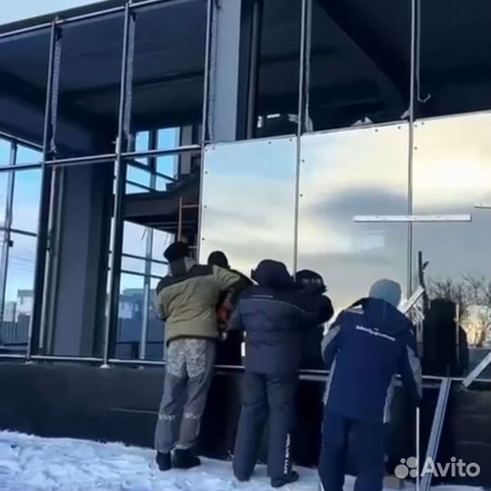 Алюминиевые окна/витражи