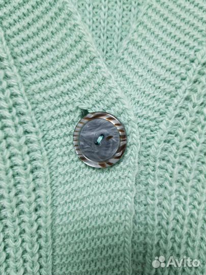 Кардиган женский новый бирюза 48 размер