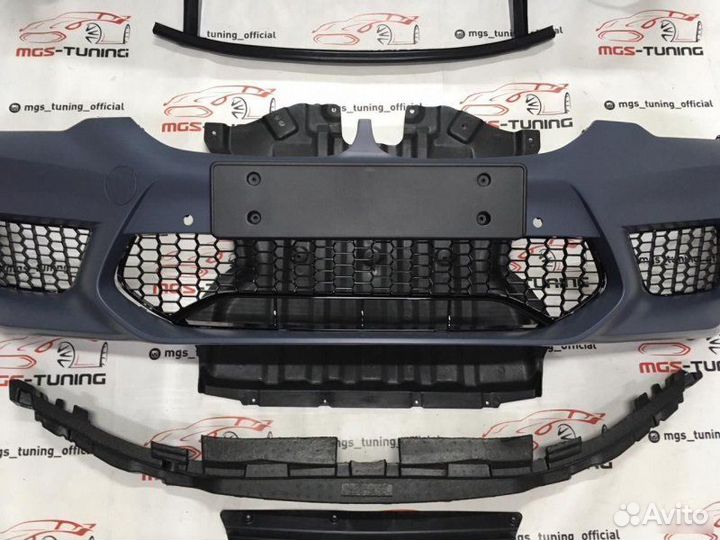 Передний бампер BMW 5 series G30 стиль м5 ф90