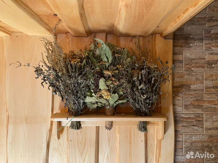 Фито полка Woodson для веников и трав, ольха