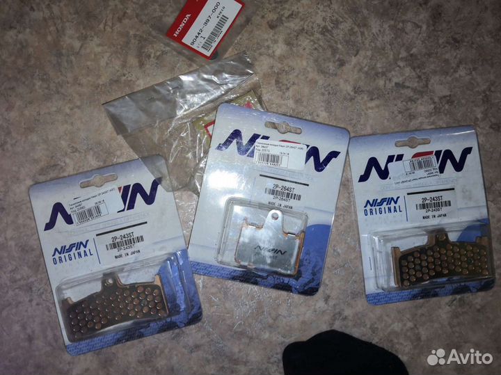 Колодки nissin любые 2p264st,2p210st,2p250f2