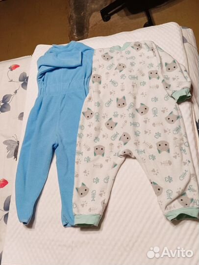 Флисовый комбинезон 92