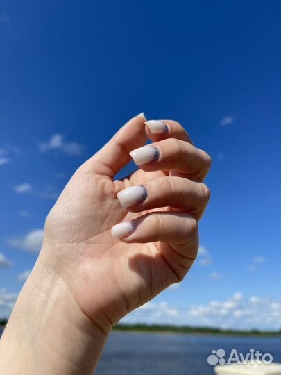 Маникюр с покрытием гель-лаком