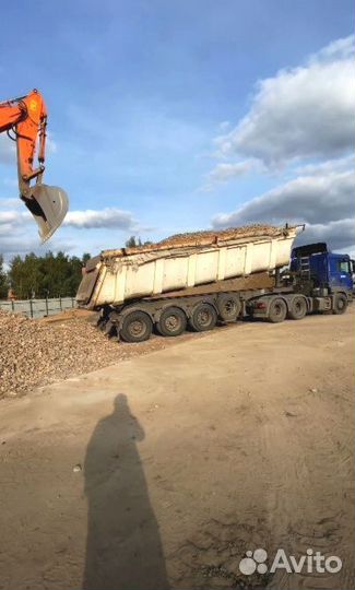 Щебень известняковый 5-20 с доставкой