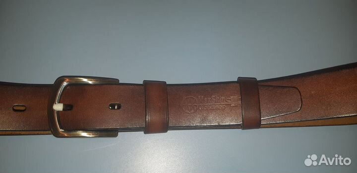 Ремень ручной работы кожаный 40мм