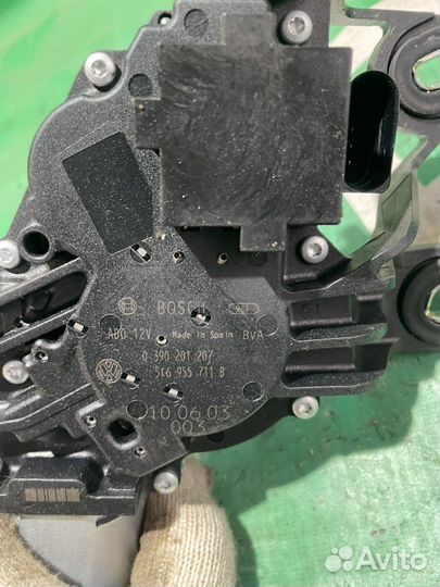 Моторчик заднего дворника Volkswagen Golf 6