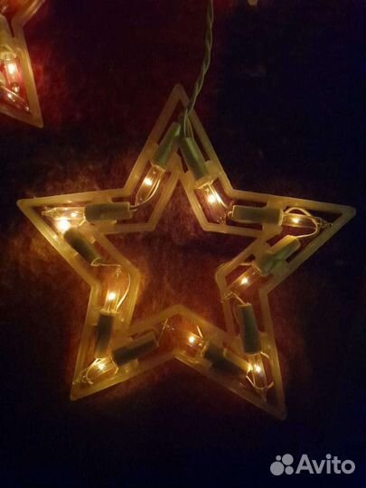 Гирлянда звезда