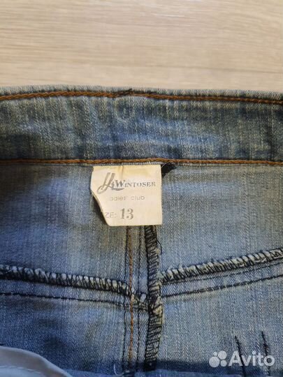 Джинсовая юбка 46 48