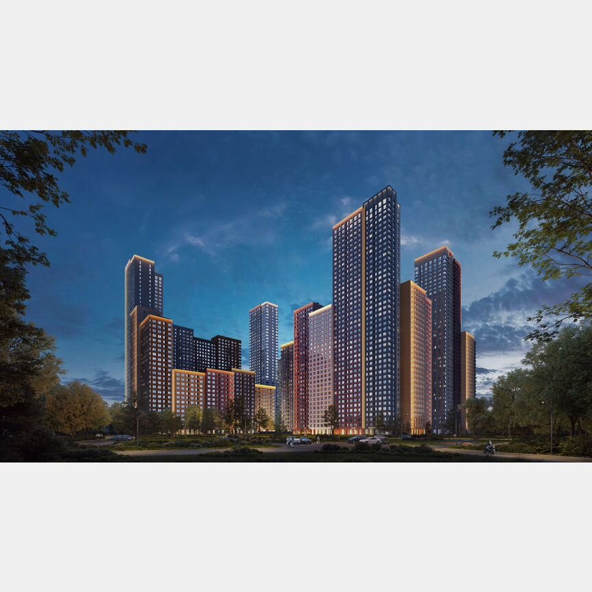 3-к. квартира, 64,9 м², 36/44 эт.