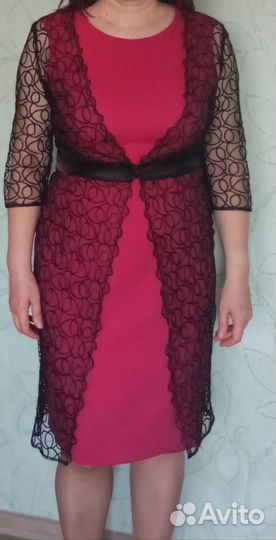 Платье и накидка Noche mio 50