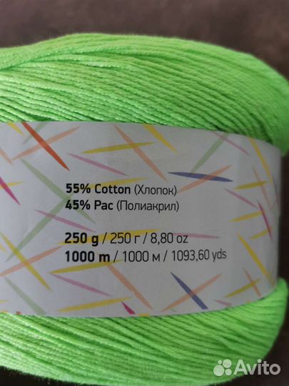 Пряжа flowers vivid, ландыш из троицка