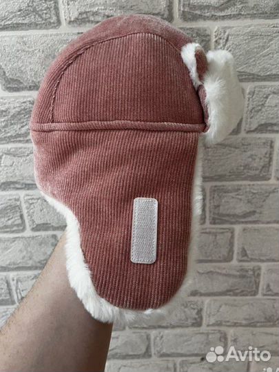 Шапка ушанка для девочки 50