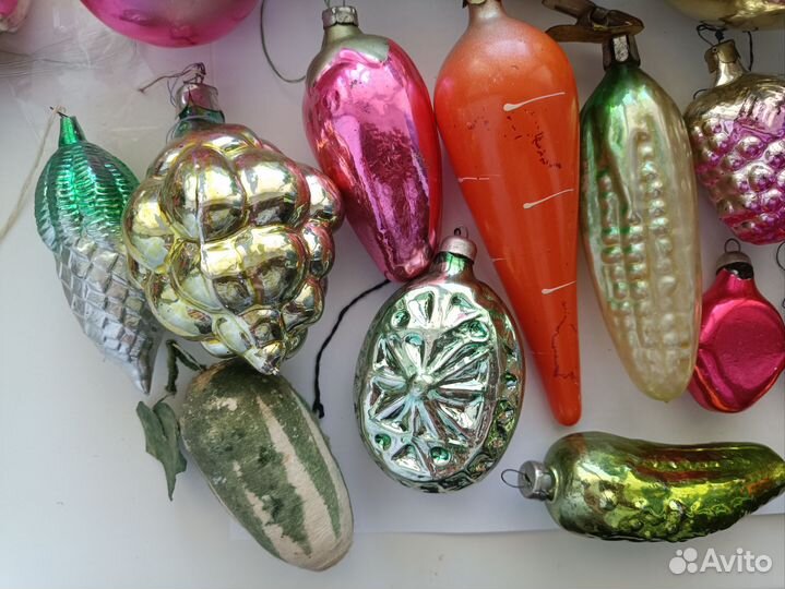 Ёлочные игрушки СССР