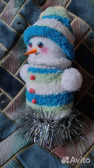 Красивые снеговики (ручная работа)