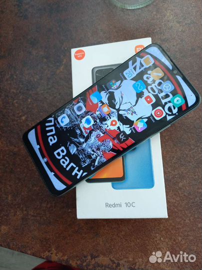 Redmi 10c NFC 4+2/128gb mint green