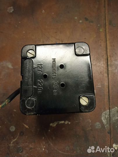 Понижающий трансформатор тб-30 СССР