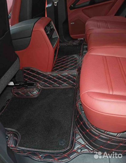 3D коврики porsche cayenne 2021