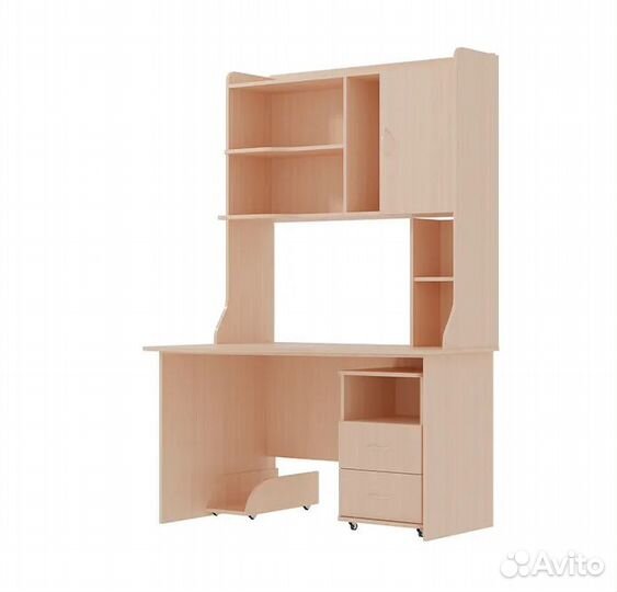 Компьютерный стол с полками ск7