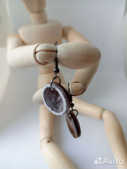 Серьги ручная работа
