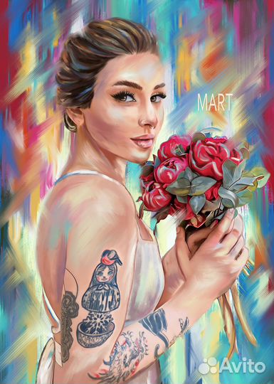 Арт портреты и аватарки
