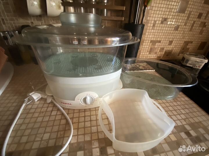Пароварка tefal бу