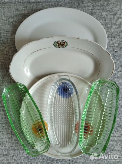 Блюда и Селедочницы СССР