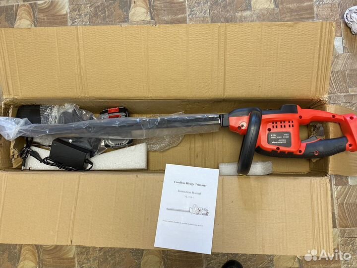 Беспроводной триммер для живой изгороди 21 В