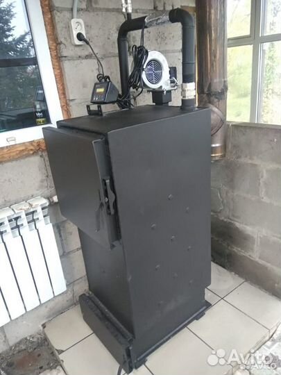 Котёл твердотопливный полуавтомат 150кВт