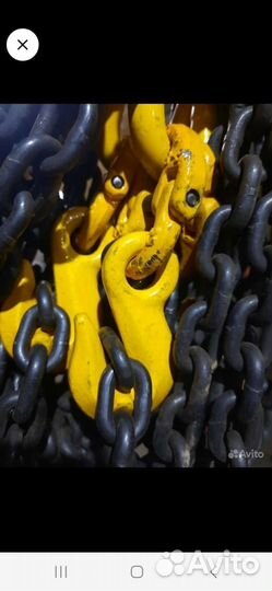 Цепной чокер, для захвата бревна