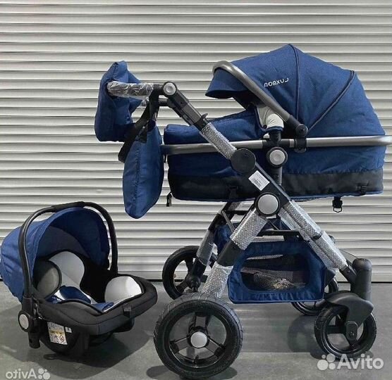 Коляска Luxmom 600G 3в1 с гарантией
