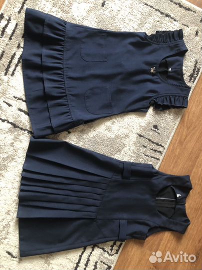 Сарафан школьный 122 в отличном состоянии