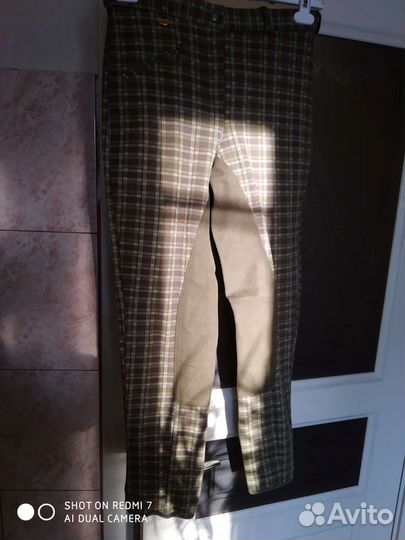 Бриджи для верховой езды утепленные